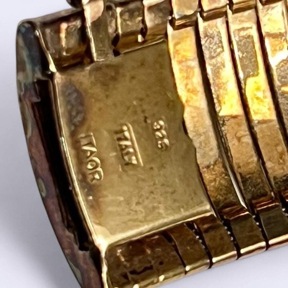 Technibond 18k plated Gold Bracelet - Picture 2 of 14